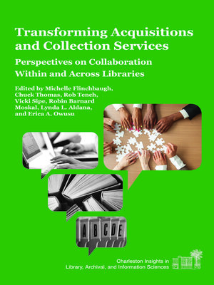 cover image of Transforming Acquisitions and Collection Services